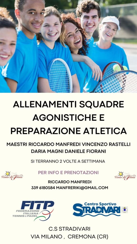 corso preparazione tennis