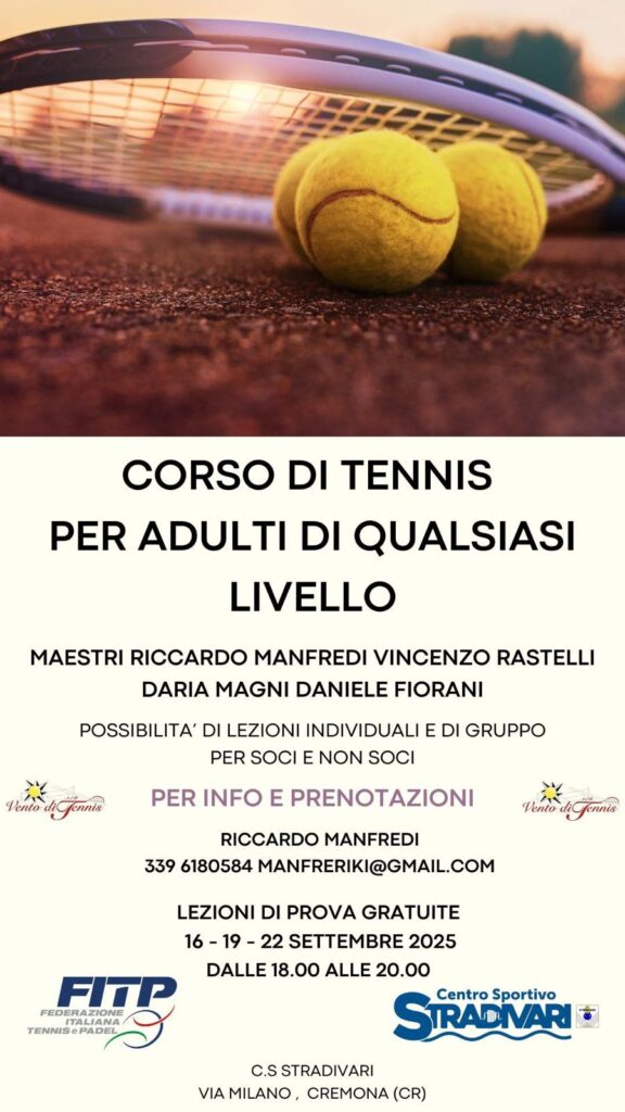 corso tennis